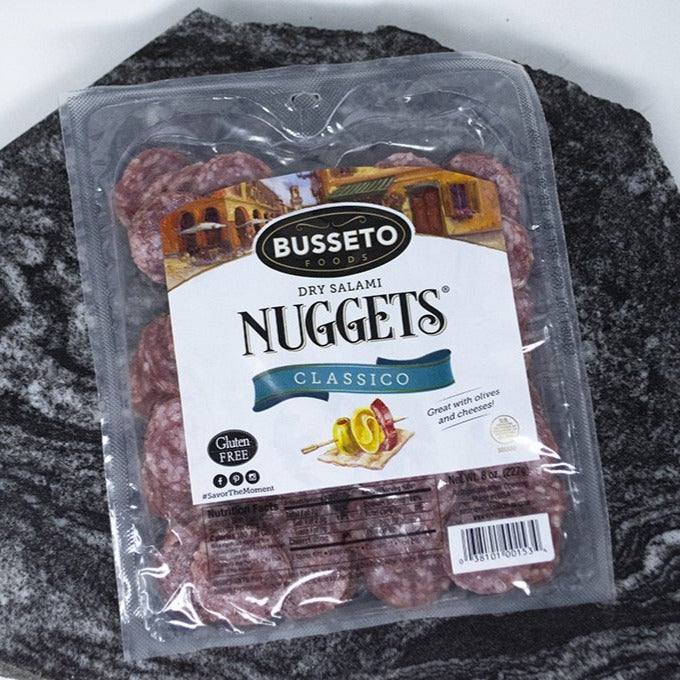 Busseto Dry Salami Nuggets Classico The Cheesemonger's Shop